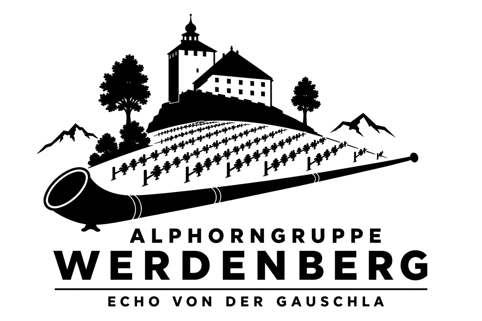 Alphorngruppe Werdenberg Logo